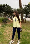 Sarı Ayıcık Baskılı T-shirt