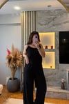 Siyah Askılı Modal Takım
