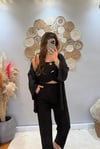 Siyah Kimono Takım