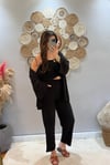 Siyah Kimono Takım