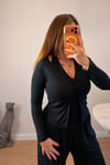 Siyah Zr Model Yelekli Takım