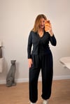 Siyah Zr Model Yelekli Takım