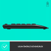 Kıbrıs Logitech LOGITECH MK345 KLAVYE MOUSE SET KABLOSUZ SIYAH 920-006514