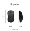 Kıbrıs Logitech LOGITECH MK540 KLAVYE MOUSE SET KABLOSUZ SIYAH 920-009436