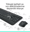Kıbrıs Logitech LOGITECH MK540 KLAVYE MOUSE SET KABLOSUZ SIYAH 920-009436