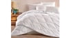 Kıbrıs Schafer Schafer Microfiber Çift Kişilik Yorgan-Yastık Seti – 3 Parça Beyaz 01