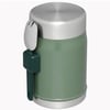 Kıbrıs Stanley Stanley 10-09382-004 The Legendary Food Jar + Spork 0.4L / 14oz - Hammertone Green