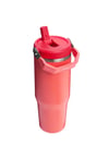 Kıbrıs Stanley Stanley 10-12043-076 The IceFlow™ Flip Straw 2.0 Tumbler 0.89L / 30oz - Hot Coral