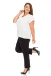 11634 YAN CEP KLASİK KREP PANTOLON