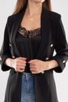 1825 Truvakar Kol Gold Düğmeli Blazer Ceket