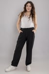 24E161 Beli Lastikli Viscon Pantolon
