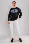 5017 NY Gants İçi Şardonlu Bisiklet Yaka Sweatshirt