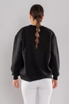 5017 NY Gants İçi Şardonlu Bisiklet Yaka Sweatshirt