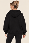 5650 Kapüşonlu Ayı Nakışlı Kanguru Cep İçi Şardonlu Sweatshirt