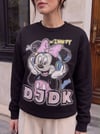 5923 Micky Minie Baskı Bisiklet Yaka Sweat
