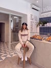 5977 Bebe Yaka Reveries Dikişli Düğmeli Sweat