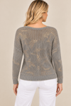 6090 Batik Desen Merserize Yıldızlı Bluz