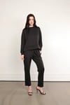 71301 Modal Yırtmaçlı Sweat Beli Lastikli Pantolon Takım