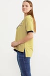 75953 Kapüşonlu Renk Kombinli Çizgili Tshirt