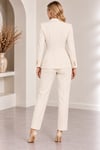 90779-70999 Gold Düğme Detaylı Ceket Pantolon Takım