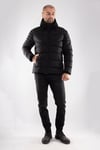 99423-304 SlimFit Kapşonlu Tay Tüyü Erkek Şişme Mont