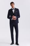 JK30SF18M097 Slimfit Papyonlu 6 Drop Yelekli Damatlık