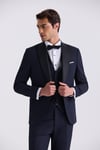 JK30SF18M097 Slimfit Papyonlu 6 Drop Yelekli Damatlık