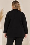T4115 Fermuarlı Cepli Triko Çelik Örme Ceket