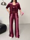 ADS Oysho Kumaş Üçlü Takım 8304 - Bordo