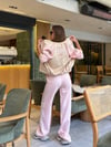 ADS Tracksuit Üçlü Takım 9015 - Pudra