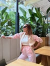ADS Tracksuit Üçlü Takım 9015 - Pudra