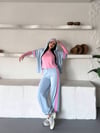 ADS Üçlü Takım 9017 - Pembe