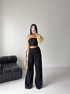 LV Floklu Üçlü Takım 8269 - Siyah