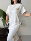 MM Oysho Elbise 9037 - Beyaz