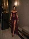 Pinella Midnight Seduce Elbise - Acı Kahve