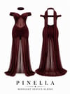 Pinella Midnight Seduce Elbise - Acı Kahve