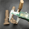 CNC Pre-Shaped Turkish Walnut Knife Handle - Hidden Tang