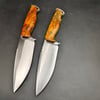 Custom Knife Making Service - Mosaic Pins + Liner