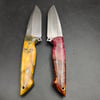 Custom Knife Making Service - Mosaic Pins + Liner