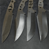D2 Stonewash Knife Blank - DI07