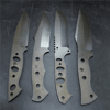 D2 Stonewash Knife Blank - DI07