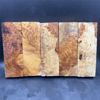 DRY Amboyna Burl Wood Block for Knife Handles