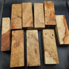 DRY Amboyna Burl Wood Block for Knife Handles