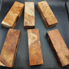 DRY Amboyna Burl Wood Block for Knife Handles