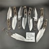 Knife Blank LOT, 9 Pieces, Sleipner - BLOT01