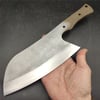 Rigor Full Tang Bone Chopper Cleaver Knife Blank - RGC01