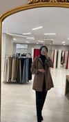 5971 VİZON KAPİTONE KISA MONT