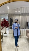 GHİSA MAVİ GÖMLEK 