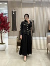 GHİSA MERSERİZE SİYAH HIRKA