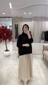 GHİSA SİYAH BLUZ